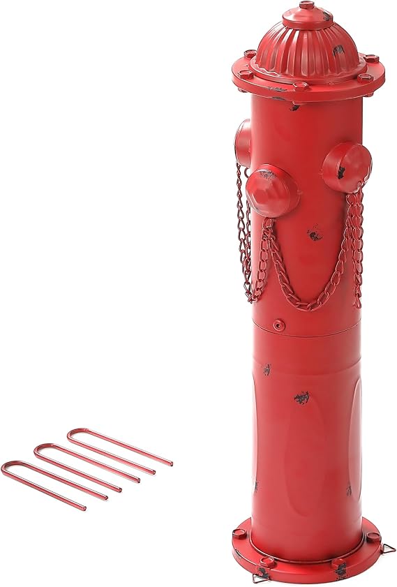 Fire Hydrant for Dogs to Pee On 24" Dog Fire Hydrant Pee Post