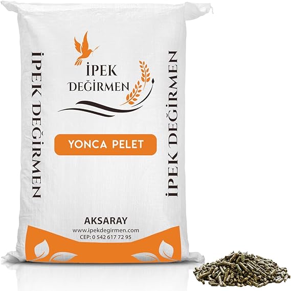 İpek Değirmen Yonca Pelet, 10 Kg, Toptan Saf