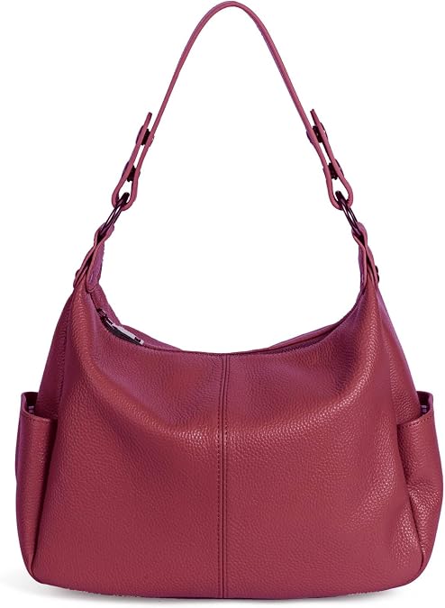 Genuine Leather Purse for Women Hobo Crossbody Bag