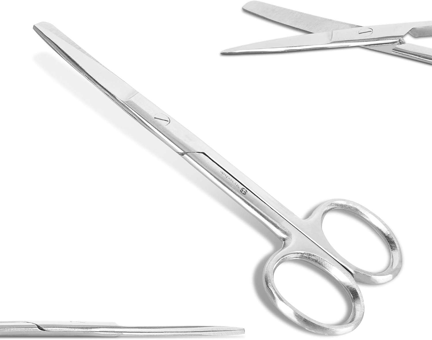 Safety First Aid Group Nurses Stainless Dressing Scissors Blunt/Blunt 13cm – Safe and Durable Medical Scissors for Bandage and Dressing Removal
