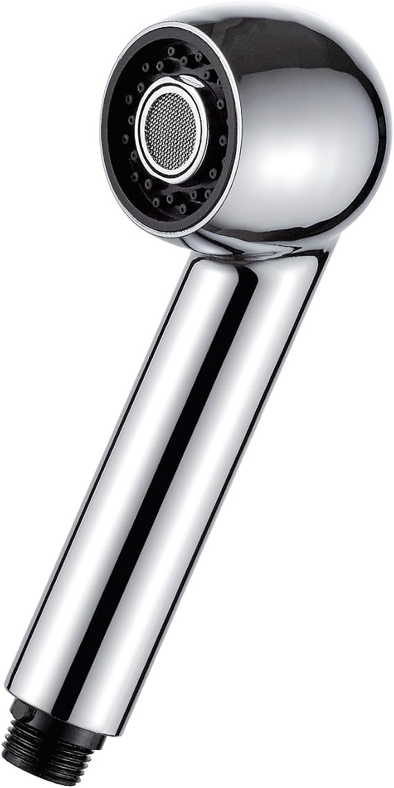 Ibergrif Replacement Sprayer Head Kitchen Tap Pull Out Spare Shower Head | 2 Function Faucet Spray Nozzle Universal G1/2" Connector for Bathroom Kitchen Sink Mixer Tap, Silver-M91209