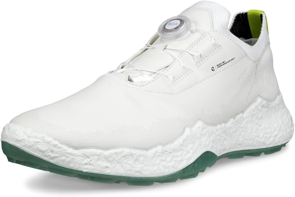 Ecco エコー Men's ECCO GOLF BIOM H5 Genuine Leather Men's Waterproof Golf Shoes
