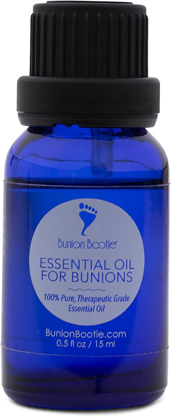 Massage Oil for Bunions & Hallux Valgus Care | Premium Lavender Blend with Fractionated Coconut Oil | 0.5 fl oz