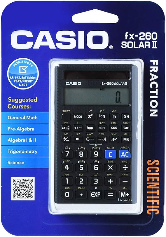 CASIO FX260SLR All-Purpose Scientific Calculator