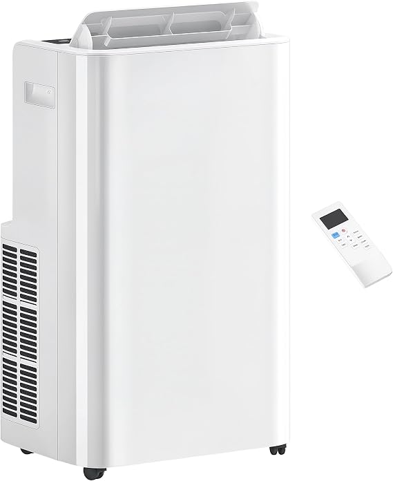 HOMCOM Portable Air Conditioner 12000 BTU for Room Up to 550 Sq.Ft.