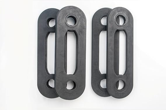 Replacement Band Set for Body by Jake  Machines- 70lb Total Weight- 2 Pairs 2 25lb Bands + 2 10lb Band