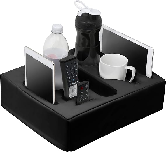 Convenient Couch cup holder, couch caddy, sofa cup holder. The perfect couch accessory