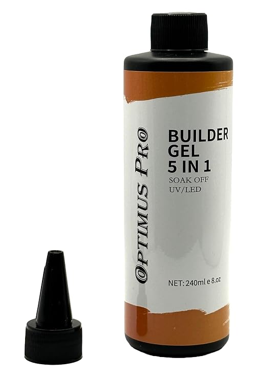 Builder Gel 5 in 1 soak off UV/LED 240ml/8oz