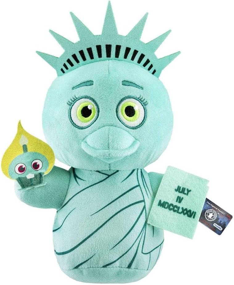 Funko Plush: Five Nights At Freddy's FNAF - Liberty Chica the Chicken - Collectable Soft Toy - Birthday Gift Idea - Official Merchandise - Stuffed