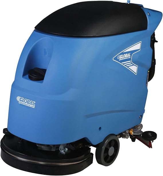 Global Industrial Commercial Electric Walk-Behind Auto Floor Scrubber