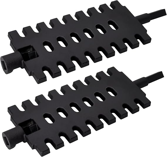 Criditpid 40257 Shaker Grate for US Stove Hot Blast 1300, 1500, 1537G, 1537M, 1557M, Ashley 22AF, Vogelzang Norseman 1500, 2500 Wood Coal Furnaces, 2 Pack.