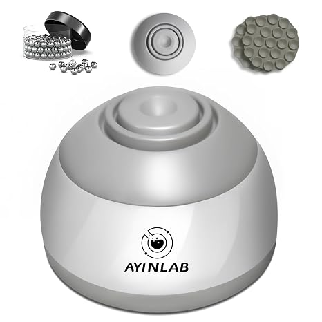 Mix Wide Vortex Mixer 4000RPM, Mini Paint & Lab Mixer, 20,000h Brushless Motor, Max 5 fl. oz/150ml Capacity, for Chemistry, Biology, Nail Gel, Tattoo Ink, Resin, Water Testing & DIY