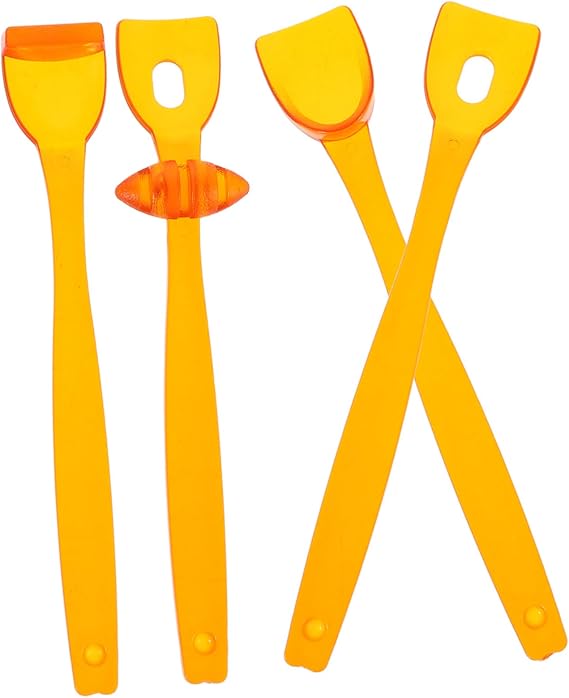 4pcs Oral Motor Therapy Tongue Exerciser for Kids Speech Practice