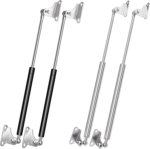 20 inch 200 lbs Gas Strut for Heavy Lid with Stainless Steel 20" 890 N Gas Spring Prop for Heavy Duty Lids RV Bed Box DIY Window Basement Floor Door