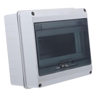 ORFOFE Way Electrical Box Transparent Window and Rated Distribution Panel for Charging Stations and Outdoor Use Style