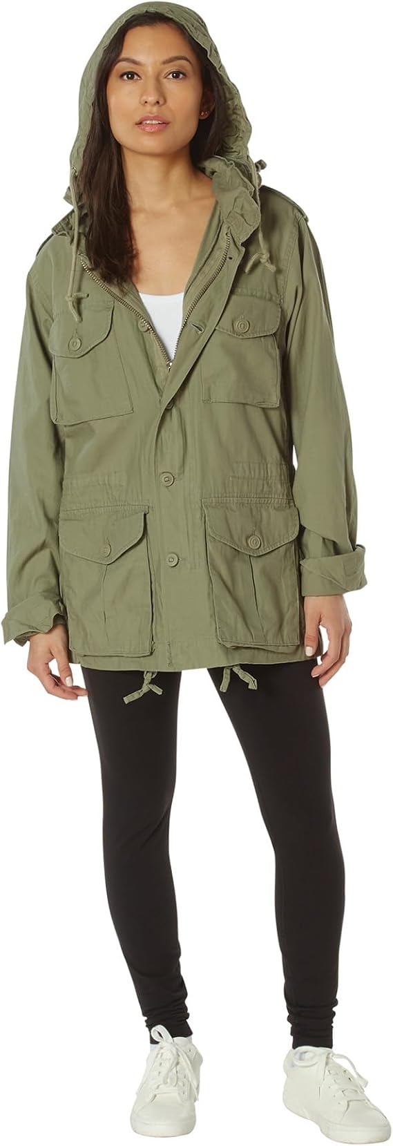 Rothco Vintage Lightweight Field Jacket All-Season Outdoor Coat for Men and Women