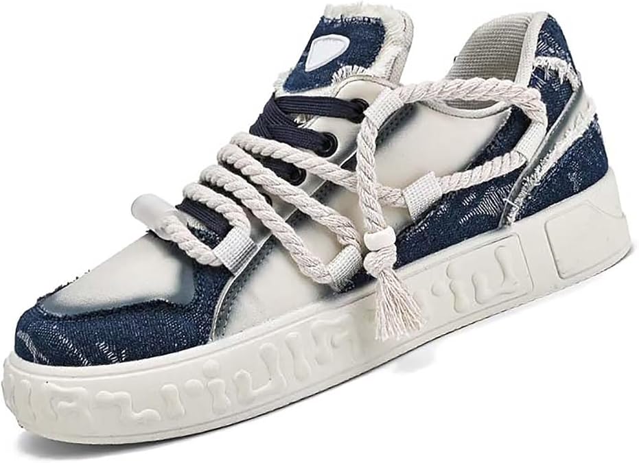 Men's Fashion Sneakers Skateboard Shoes for Men Comfort for Casual Walking Workout