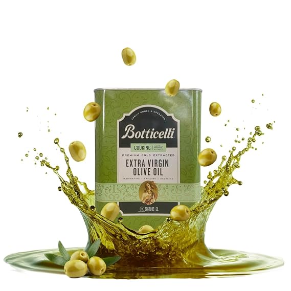 Botticelli Cooking Extra Virgin Oil Olive Tin | 67.6oz | 2 Liter