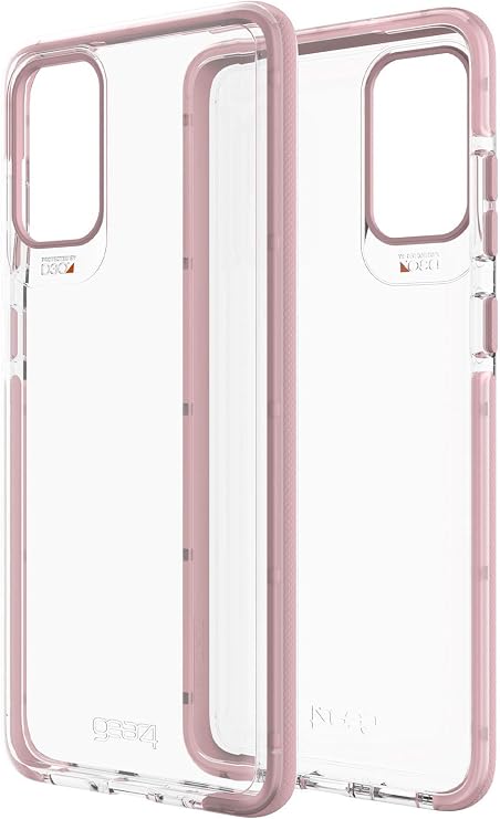Gear4 ZAGG Hackney 5G Designed for Samsung Galaxy S20+ Case, Advanced Impact Protection by D3O, with 5G Plus Technology - Rose Gold