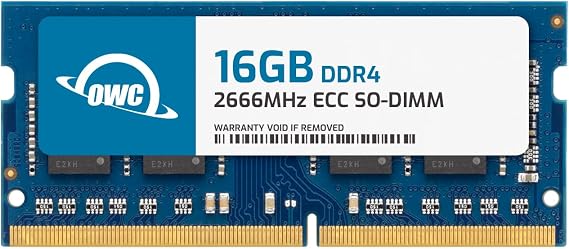 OWC 16GB Memory RAM Replacement for Synology D4ECSO-2666-16G D4ES01-16G | 16GB PC4-21300 DDR4 2666MHz ECC Unbuff 2Rx8 CL19 260-pin SODIMM