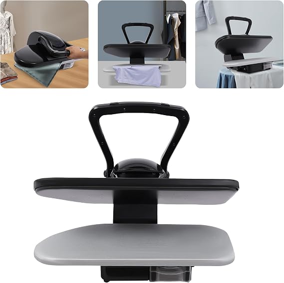 8810D 26" Intelligent Steam Press Ironing Pressing Machine Digital Steam Iron for Clothes Professional Commercial Iron Press Machine Steam Iron Press with Touch Screen & Multiple Fabric Settings