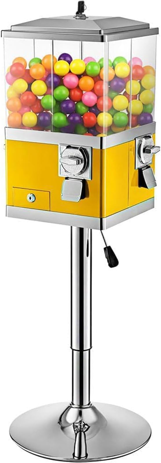 Rotating Coin-Operated Vending Machine for Candy and Toys, Ideal for Arcades, Game Rooms, and Retail Shops