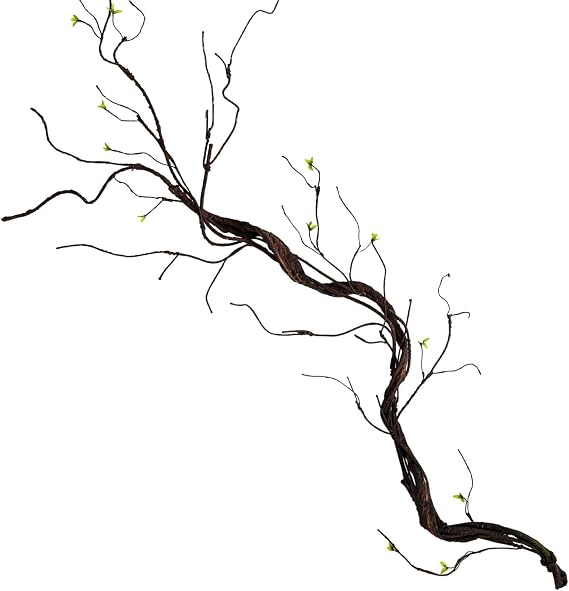 67 in Artificial Tree Vine with Sprouts Wall Hanging Cane Branch for Wedding Home Garden Decor