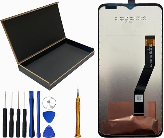 LCD Screen Display Touch Digitizer Assembly Replacement for Cloud C8 LCD Screen 6.5"