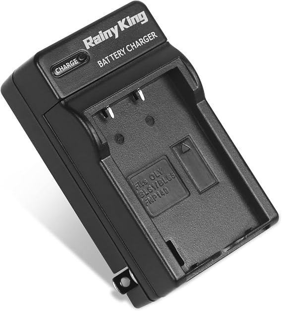BLS-5 BLS-1 Battery Charger for Olympus E-PL1, E-P3, E-PL3, E-P1, E-P2, Evolt E-420, Evolt E-410, BLS-1, Evolt E-450, Evolt E-620, PS-BLS1, PS-BCS1, Evolt E-400