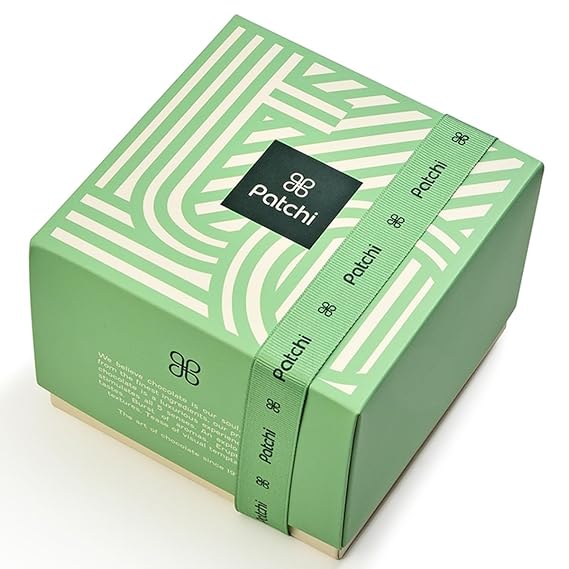 Patchi Ballotin Milk Non Sugar Chocolate Gift Box (0.5lb) - Great for Holiday Gifting - Signature Truffles Assorted Gourmet Chocolates Box - All Natural Ingredients