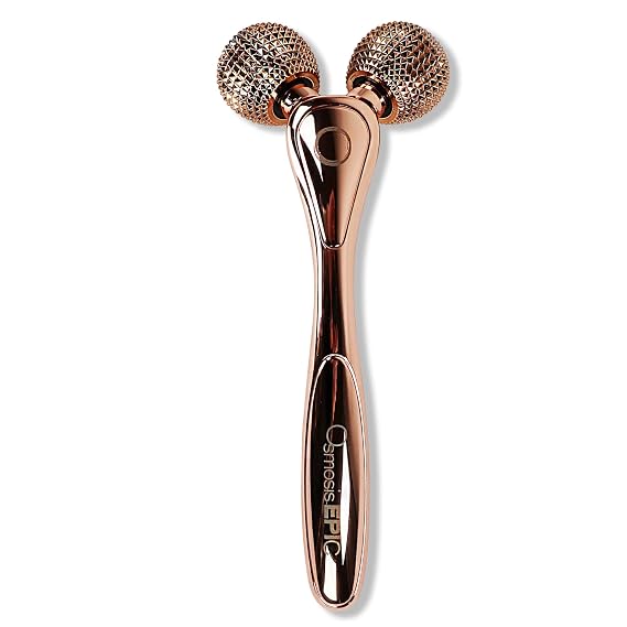 Osmosis EPIC Body Copper Roller Skin Tool, Firms & Smooths, Anti-Aging