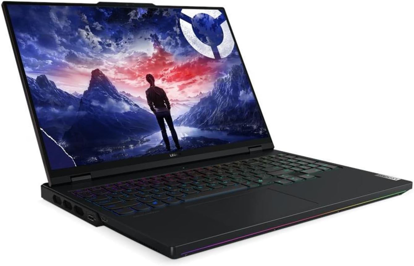 Lenovo Legion Pro 7 16IRX9H Laptop 2024 | 16 2560x1600 QHD | Core i9-14900HX - 1TB SSD  1TB SSD Hard Drive - 32GB RAM - Nvidia GeForce RTX 4080 | 24 cores @ 5.8 GHz - 12GB GDDR6X Win 11 Pro