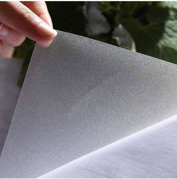 Glass Sandblasting Foil Frosted Window Film 137 CM 137 cm x 2 Meters