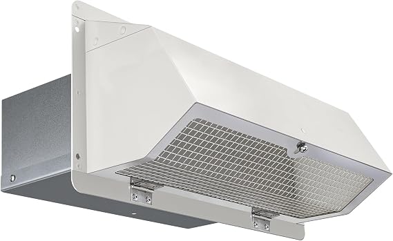 Wall Vent Cap for Microwave Vent Range Hood Oven Stove Kitchen Exhaust Fan