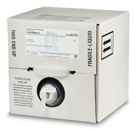Water, Deionized (ASTM Type II), 10L