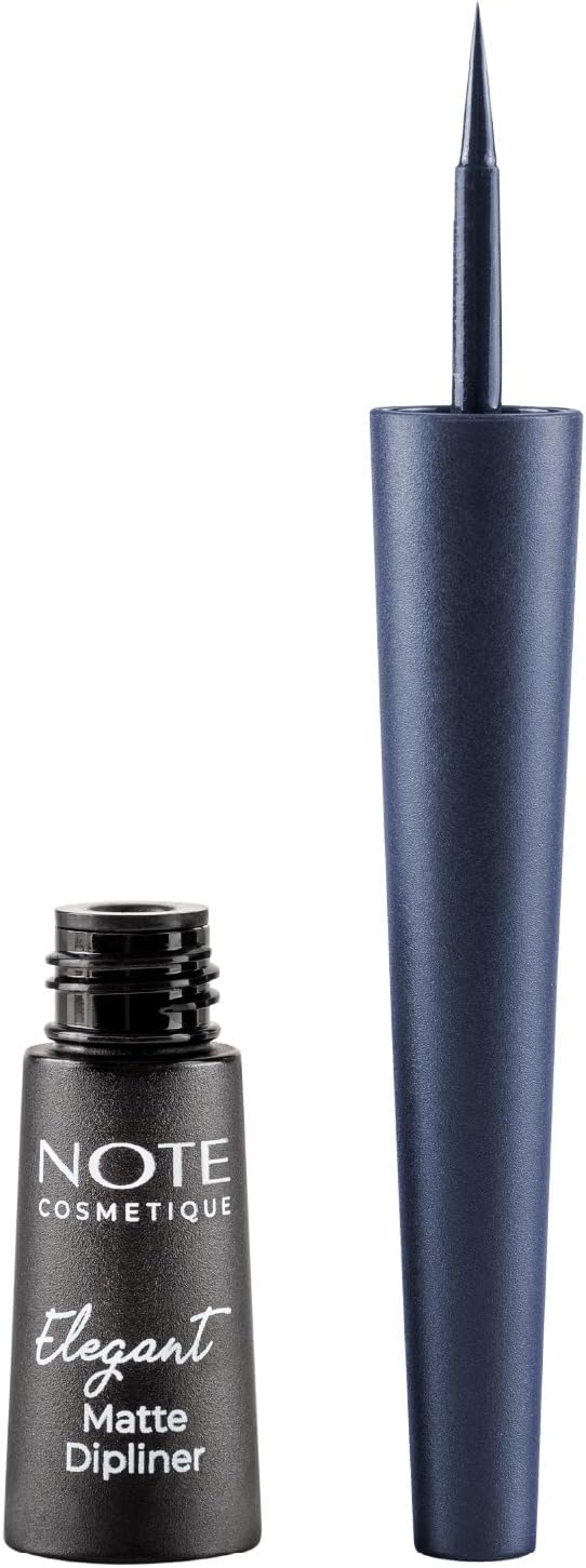 Note Cosmetics Elegant Matte Dipliner Waterproof Mavi, 03 Navy Blue