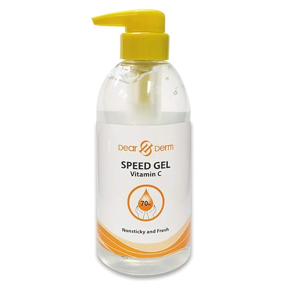 DearDerm Speed Gel Vitamin C Hand Sanitizers 16.90fl.oz/500ml