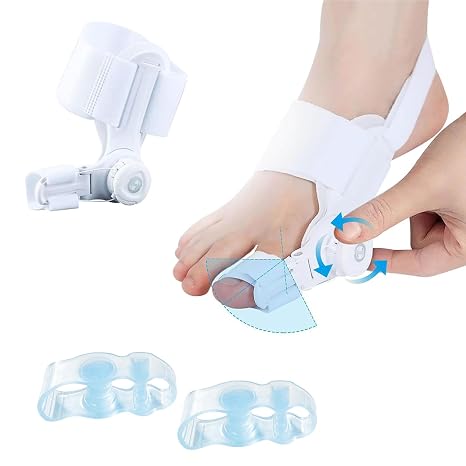 Bunion Corrector for Man and Women Big Toe, Bunion fix, Adjustable Splint for Bunion Relief, Suitable for Left and Right Feet (02)