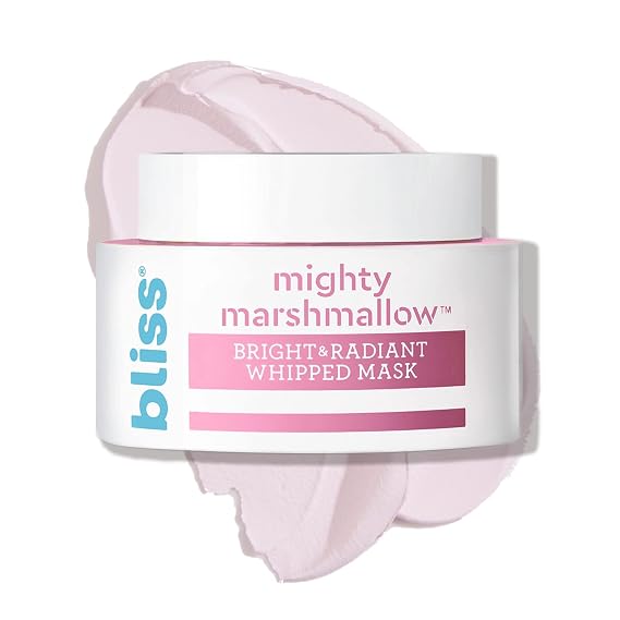 Bliss Mighty Marshmallow Brightening Whipped Face Mask - 1.7 Oz - Daily Use