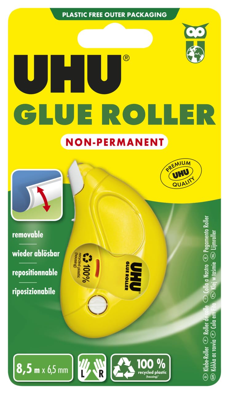 Pegamento Roller Uhu 8,5m No Permanente