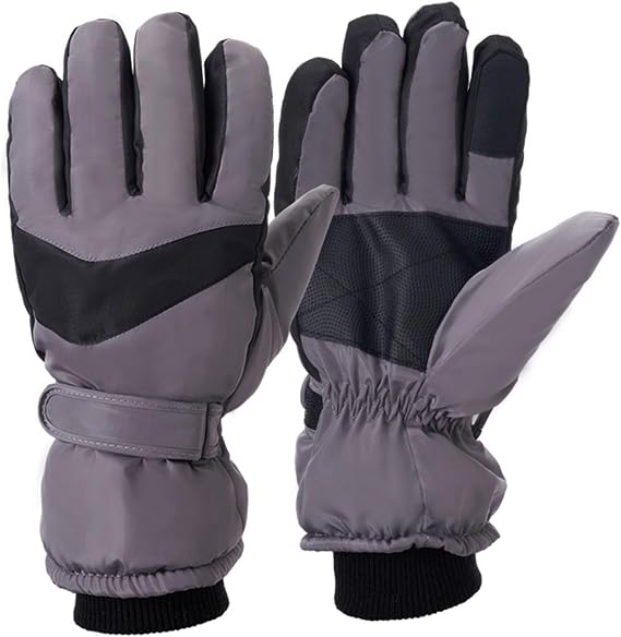 Winter Gloves for Men, Winter Cycling Gloves, Anti-Slip Sport Winter Gloves Waterproof Thermal Touch Screen Windproof Warm Men Women for Running, Hiking, Skiing & Outdoor Sports Gloves Winter