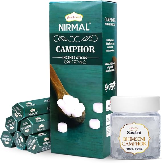 Combo of Shubhkart Bhimseni Camphor and Hexa Camphor Incense Sticks