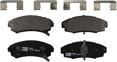 TRW Pro TRM0315 Disc Brake Pad Set For Cadillac Eldorado 1986-1991, Front, And Other Applications