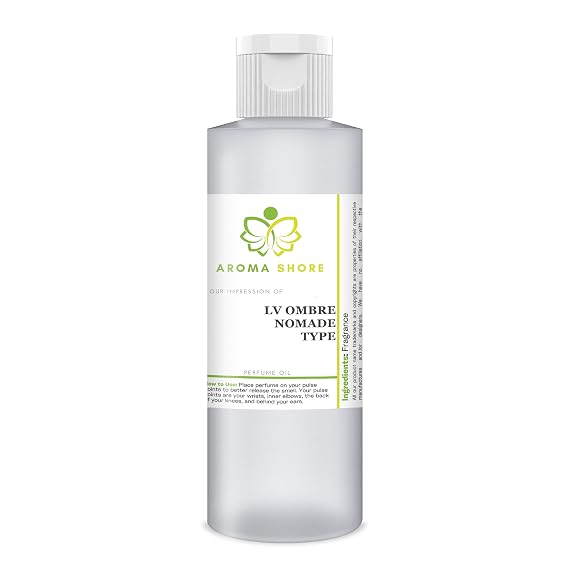 Perfume Oil - Our Impression Of and compatible with LV Ombre Nomade Type, 100% Pure Uncut Body Oil Our Interpretation, Perfume Body Oil