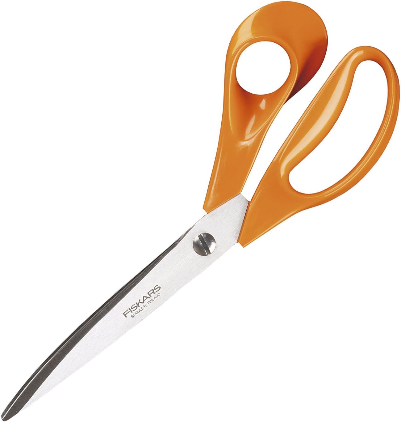 Fiskars Evrensel makas, uzunluk: 25 cm, paslanmaz çelik bıçakplastik saplar, turuncu, klasik, S94, 1001538