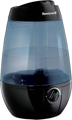 Honeywell HUL535B Filter-Free Cool Mist Humidifier, Black – Cool Mist Humidifier for Bedroom, Home or Office