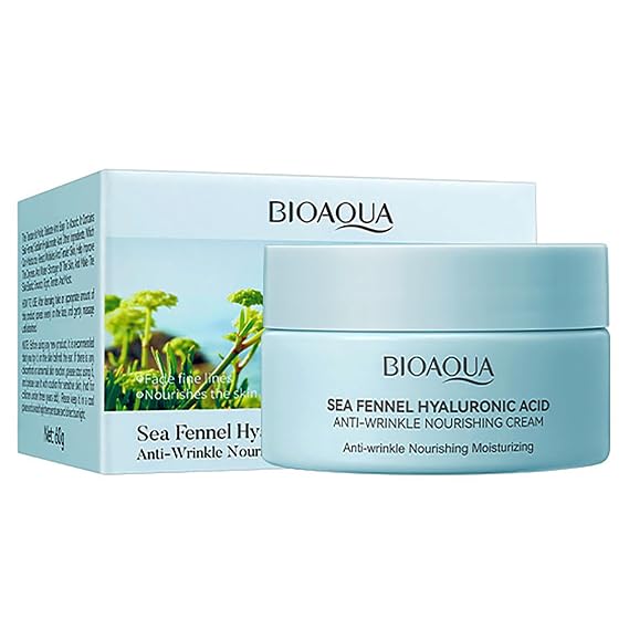 BIOAQUA Sea Fennel Hyaluronic Acid Anti-Wrinkle Face Cream 60g