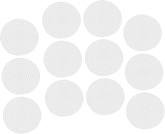 NUOBESTY 12pcs Mesh Sheets for Crafting Durable for Embroidery and Quilting DIY Cross Stitch Supplies Creative Crafting Tool for All Skill Levels