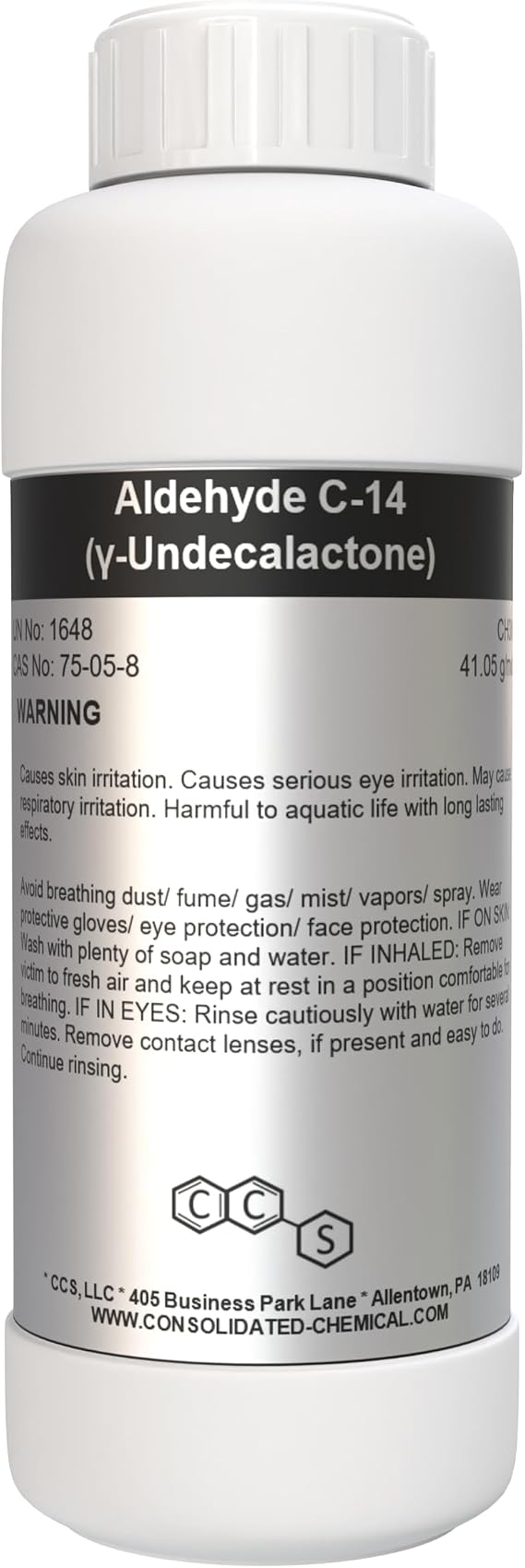 Aldehyde C-14 (Gamma Undecalactone) | Aroma/Flavor Compound High Purity 100mL (3.3 Fl Oz)