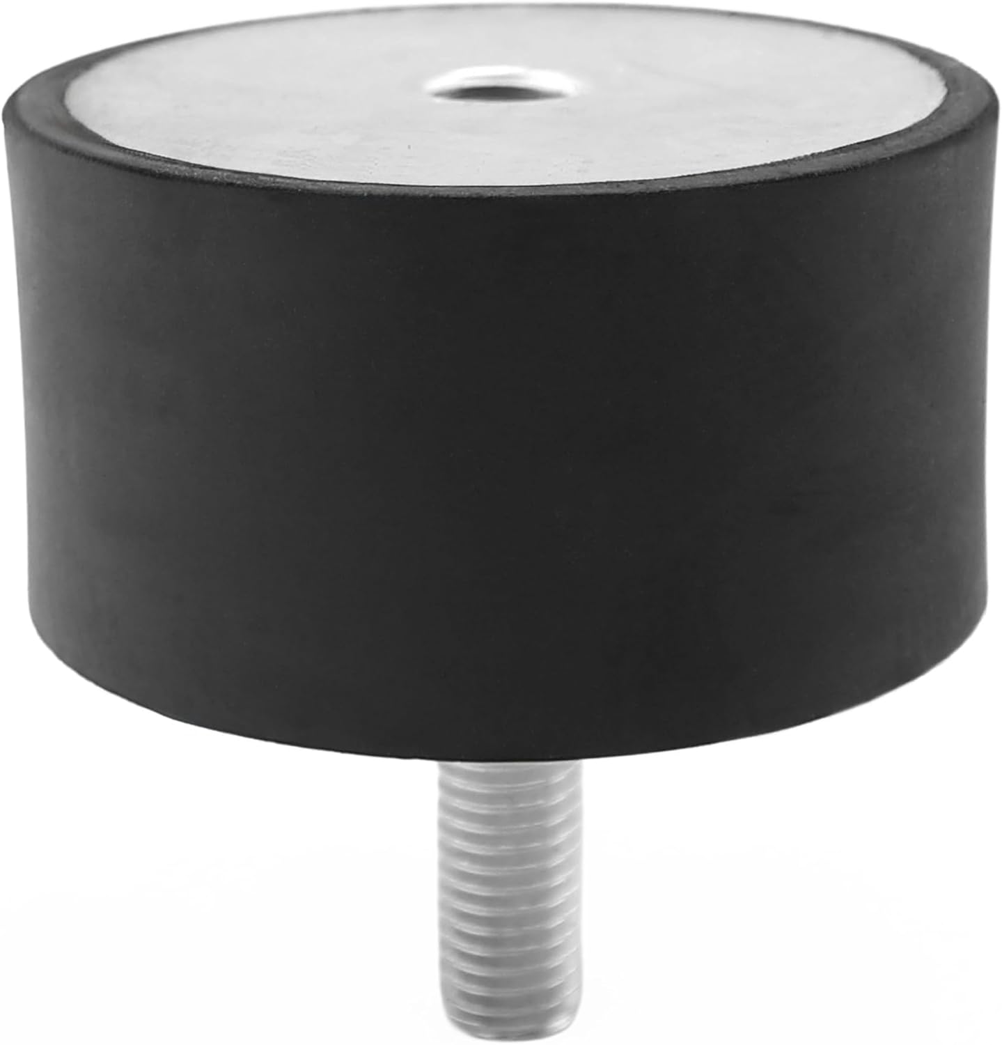 SMI - Rubber Buffer AG/IG Male Thread Female Thread M10 Rubber Metal Buffer Vibration Damper - D60 x H40 Thread Length 28 mm / Thread Depth 10 mm Natural Rubber 55 Shore for Mechanical Engineering